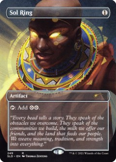 Sol Ring Secret Lair Drop - Black Is Magic